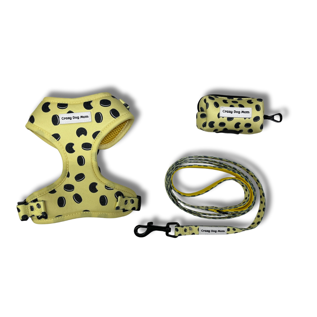 Oreo vainilla -   Pack arnés perro pequeño