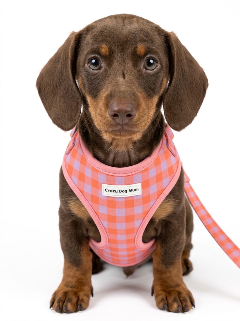 Vichy - Pack arnés para cachorro